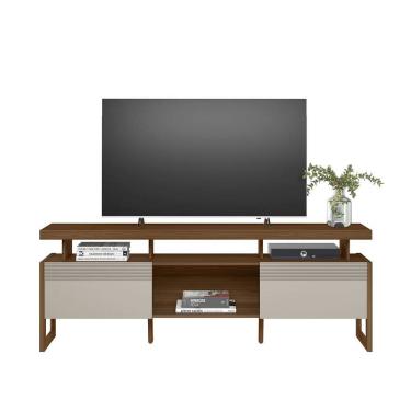 Imagem de fora de linha - Rack Stella para tv até 70 Polegadas Jatoba e Off whie com 180x0,66 Polegadas EdeCasaMoveis
