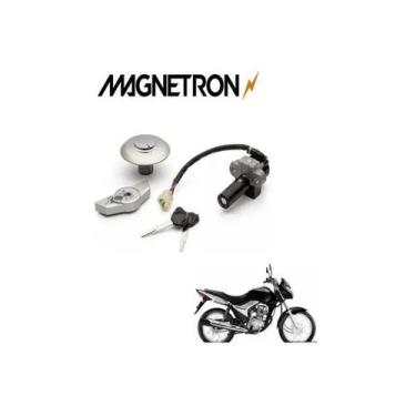 Imagem de Conjunto Chave Ignição Travas Honda Titan 150 2009 A 2013 - MAGNETRON