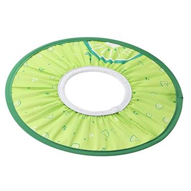 Imagem de Akozon Banta de Lavar de bebê à Prova d'água Azul - Chapéu de Chuveiro de Crianças Elásticas para Banho e Cuidados Com Os Cabelos (Verde)