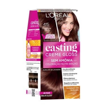 Imagem de Tintura Loreal Casting Creme Gloss 415 - Chocolate glacê