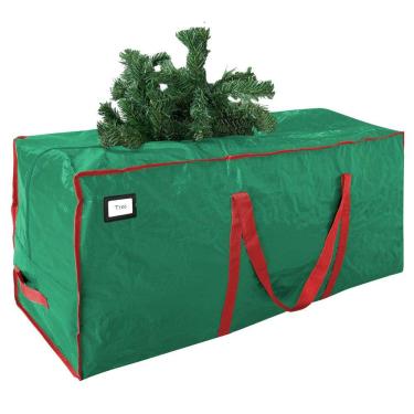 Imagem de Bolsa de armazenamento de árvore de Natal Cosy Family 2,3 m verde