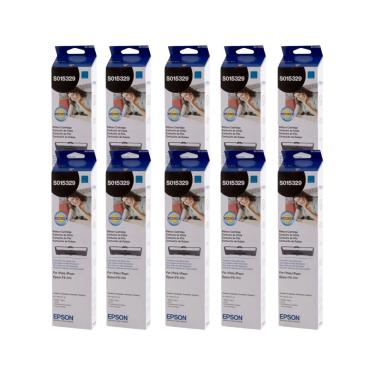 Imagem de KIT 10 FITA EPSON SO15329 PARA MATRICIAL FX-890