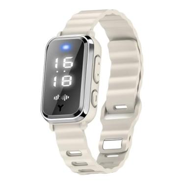 Imagem de Castrap Pulseiras Ao Ar Livre Para Mulheres Homens, Pulseira De Proteção Eficiente, Pesca, Caminhadas E Acessórios De Acampamento, Pulseiras Inteligentes, Pulseira Ajustável Para Esportes (Branco)