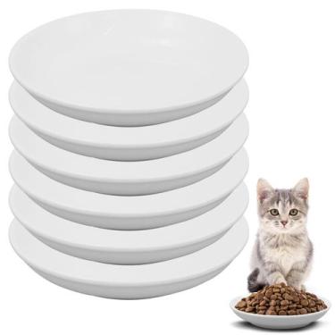 Imagem de Tigela de comida para gatos STAOVA Ceramic Anti Whisker Fatigue, pacot
