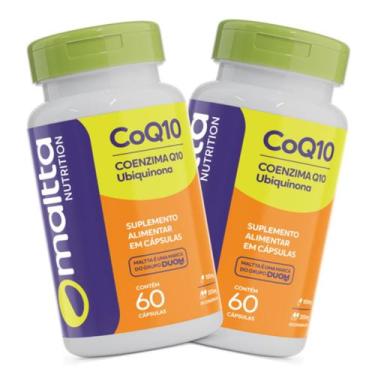 Imagem de Kit 2x Coenzima Q10 Original Suplemento Alimentar Natural Sabor Neutro