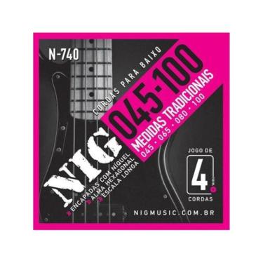 Imagem de Encordoamento Para Baixo 4 Cordas .045 N740 NIG