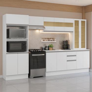 Imagem de Armário de Cozinha Completa 100% MDF 310 cm Smart Madesa 04