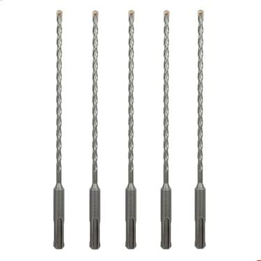 Imagem de Sabre Tools Pacote com 5 brocas de martelo rotativo SDS Plus de 3/40 pol. x 8 polegadas, ponta de carboneto para tijolo, pedra e concreto (3/40.6 cm x 15.2 cm x 20.3 cm)