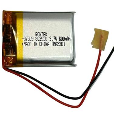 Imagem de Bateria 802530 3,7v 600mah 0,8mm X 24mm X 30mm 2 Fios / 30 - sm
