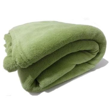 Imagem de Cobertor Microfibra SOLTEIRO 1,50m x 2,20m - BORGON, cerdeesmeralda