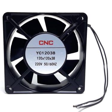Imagem de Cooler 120x120x38mm com Rolamento YC12038-5 CNC - 220v - 22W -  Rpm