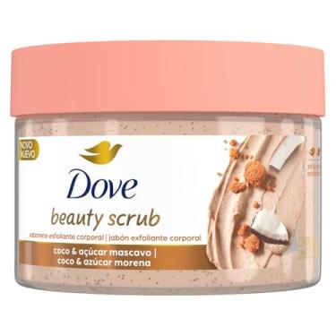 Imagem de Dove Beauty Scrub Esfoliante Corporal de Coco e Açúcar Mascavo 280g