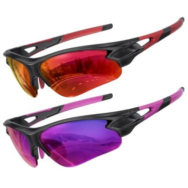 Imagem de SKYOLUY Óculos de sol de leitura bifocais atraentes para mulheres, durável TR90 Semiaro Design de óculos escuros, UV400 Quase Longe Óculos de Sol Embutido Esportes ao Ar Livre/Direção/Finshing, +1,5