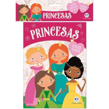 Imagem de Kit - Embalagem Economica - Bloco Da Diversao - Princesas