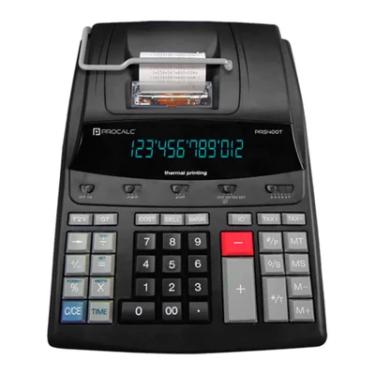 Imagem de Calculadora Profissional De Mesa Procalc Pr5400t Térmica 12 Dígitos Bivolt