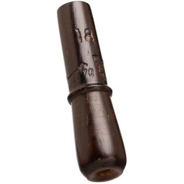 Imagem de Apito pio madeira exótica de reuso observação aves silvestres artesana