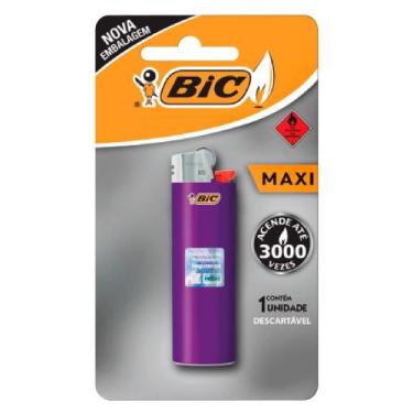 Imagem de Isqueiro Max Cores Sortidas - 50 unidades - BIC