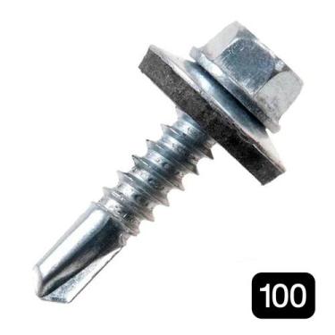 Imagem de Jogo De Parafuso Brocante 4.8 X 3/4 100 Peças - Belenus