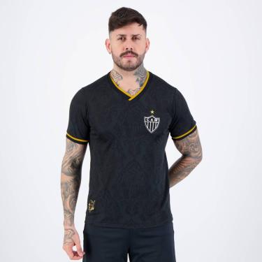 Imagem de CAMISA ATLÉTICO MINEIRO 2013 JACQUARD ESCUDO BORDADO,MASCULINA, GG