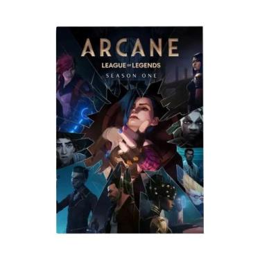 Imagem de Pôster Principal De Jinx Arcane HD À Prova d'Água Decoração De Parede 