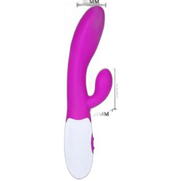 Imagem de Vibrador Corporal Íntimo Feminino Golfinho Aveludado 940 - Lens Import