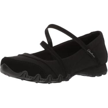 Imagem de Skechers Motoqueiras femininas -Fiesta Mary Jane, Preto, 7.5 Wide