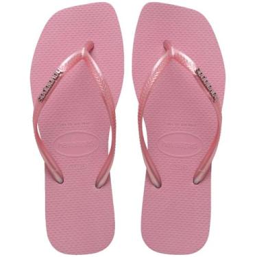 Imagem de Havaianas - Chinelo Havaianas Slim Square Logo Metallic
