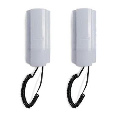 Imagem de Kit 2 Interfones de Condomínio Intelbras TDMI 300 com Teclas de Portar