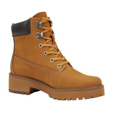 Imagem de Timberland Bota feminina Carnaby Cool de 15 cm, Trigo, 6 Wide