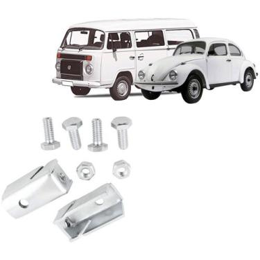 Imagem de Kit Suporte Placa Tijolinho Universal - RODOCAR