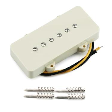 Imagem de FLEOR Captador de ponte de bobina única Alnico 5 JM Pickups para guitarra Jazzmaster