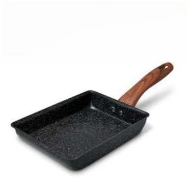 Imagem de Frigideira Pequena Antiaderente Cerâmica que Não Precisa de Óleo - para Ovos Fritos, Carne, Lanches, Hambúrgueres e Mais