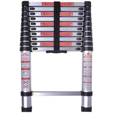 Imagem de Escada Telescópica Worker Até 150Kg 1X11 Alumínio 428175