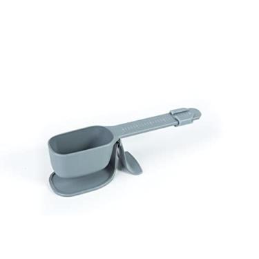 Imagem de Balança Dose Certa Pressca – Colher Dosadora com Balança Manual (até 25 g) – Compacta, Precisa e Prática para Café, Grãos ou Pó - Cor:Cinza