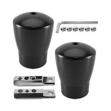 Imagem de TIKSCIENCE Extremidades de rolha de cabo de ginástica fitness para acessórios de máquina de ginástica doméstica de 5 mm/6 mm, rolha de cabo de máquina de ginástica, aço de borracha, junta de porta de