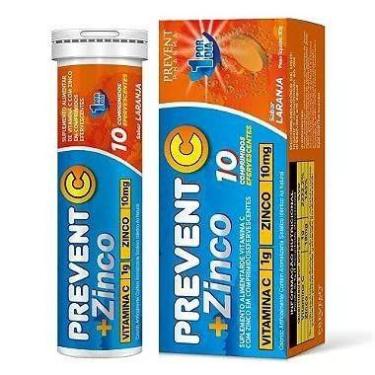 Imagem de Prevent C + Zinco Eferv 10 Caps Vitamina C Prevent Pharma