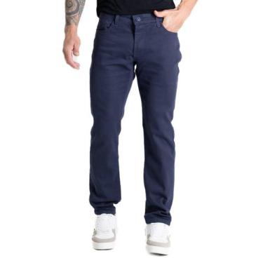Imagem de Calça Sarja Sawary Skinny - 280892 - marinho 42, 42, Azul