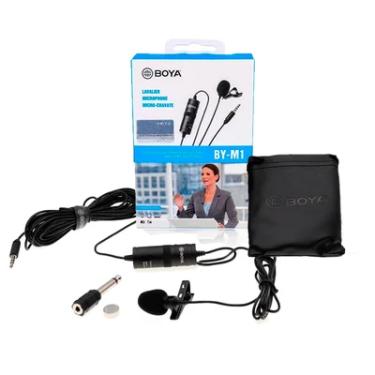 Imagem de Microfone De Lapela Boya Para Câmeras E Smartphones - BY-M1