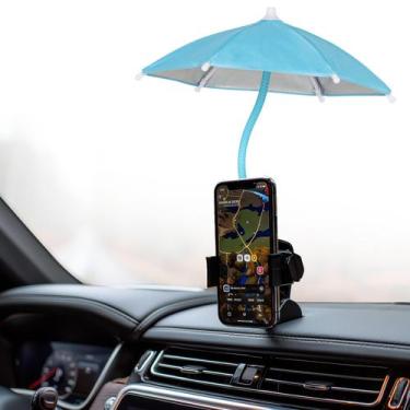 Imagem de Guarda-chuva de telefone AMUSIGHT azul universal ajustável