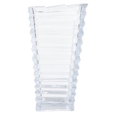 Imagem de Vaso de Vidro Resistente Transparente Retangular, ideal para decoração da casa, festas, eventos e casamentos. (1)