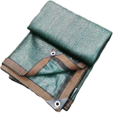 Imagem de 90% Protetor Solar Pano De Sombra Lagoa Isolamento Térmico Rede De Sombra Solar Cobertura De Rede De Malha Para Cobertura De Plantas Estufa Celeiro Canil Piscina Pérgola Ou Piscina, One Color, 3x15m