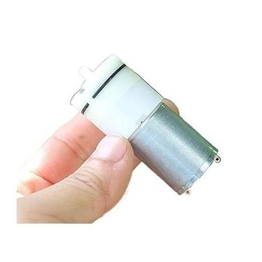 Imagem de DC 3V 3.7V 120Kpa Grande Fluxo Pequeno 370 Bomba de Ar Eletrônica Starter Bomba de Pressão DIY WWECCQIJ