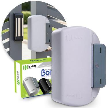 Imagem de Fechadura Eletroímã Magnética 150 Kg Sem Sensor Força Kgf - Ipec, CINZ