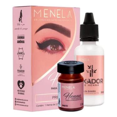 Imagem de Henna Sobrancelha Menela 15ml, Preto