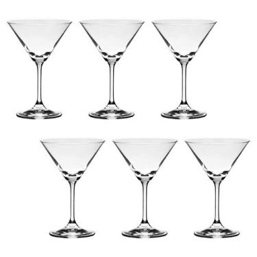 Imagem de Taça De Cristal Haus Concept Para Martini 210 ml Sense 6 Peças