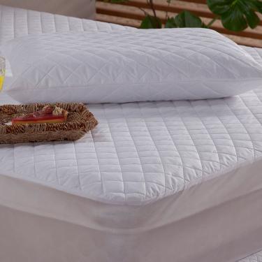 Imagem de Protetor De Travesseiro Impermeável Veneza 100% Poliéster - Branco