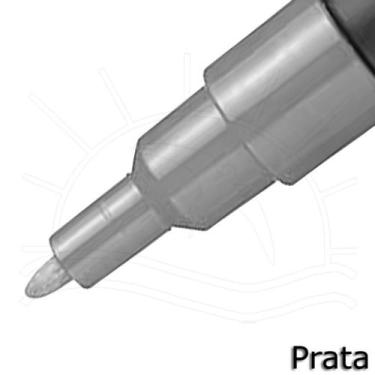 Imagem de Caneta Posca Uni-Ball PC-3M, Prata