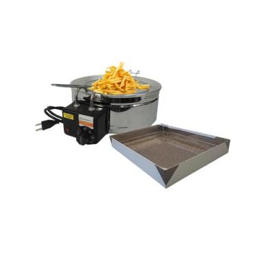 Imagem de Kit Fritadeira Tacho 5l + Escorredor De Fritura Salgados - Clickshop24