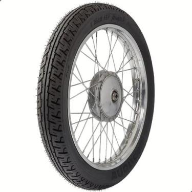 Imagem de Pneu de Moto Dianteiro 2.75-18 Hitrost Com Camara Robust