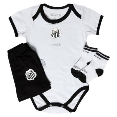 Imagem de Kit Conjunto Santos Body Shorts e Meia Revedor